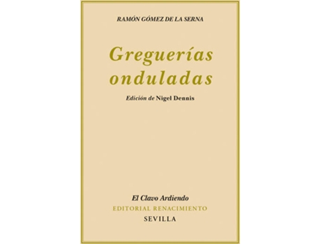 Livro Greguerias Onduladas de Ramon Gomez De La Serna