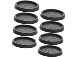 Protetores De Pés Móveis Redondos Borracha Kisangel, 8, 9cm 3, 5 Polegadas, Antiderrapantes, Para Cadeiras, Sofás E