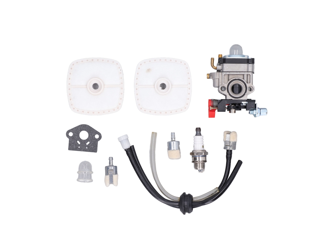 Kit de Carburador para Aparador de Cordas Shindaiwa 81742 Ah242 T242x OEM 62100 81010 Zenoah G23lh
