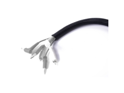 Capa Protetora Para Cabo Desire2 Com Fecho De Velcro, 2 M, Preta