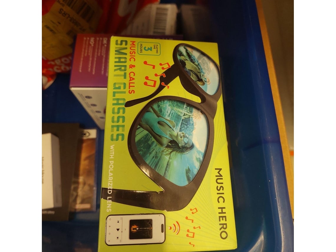 Óculos de Sol SBS com Som Wireless (Outlet Caixa Aberta - Preto)