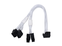 Aetheria cabo de Extensão Pcie 5.0 12+4p para 4x8pin para Placas de Vídeo 3090ti 4090 4080 12vhpwr