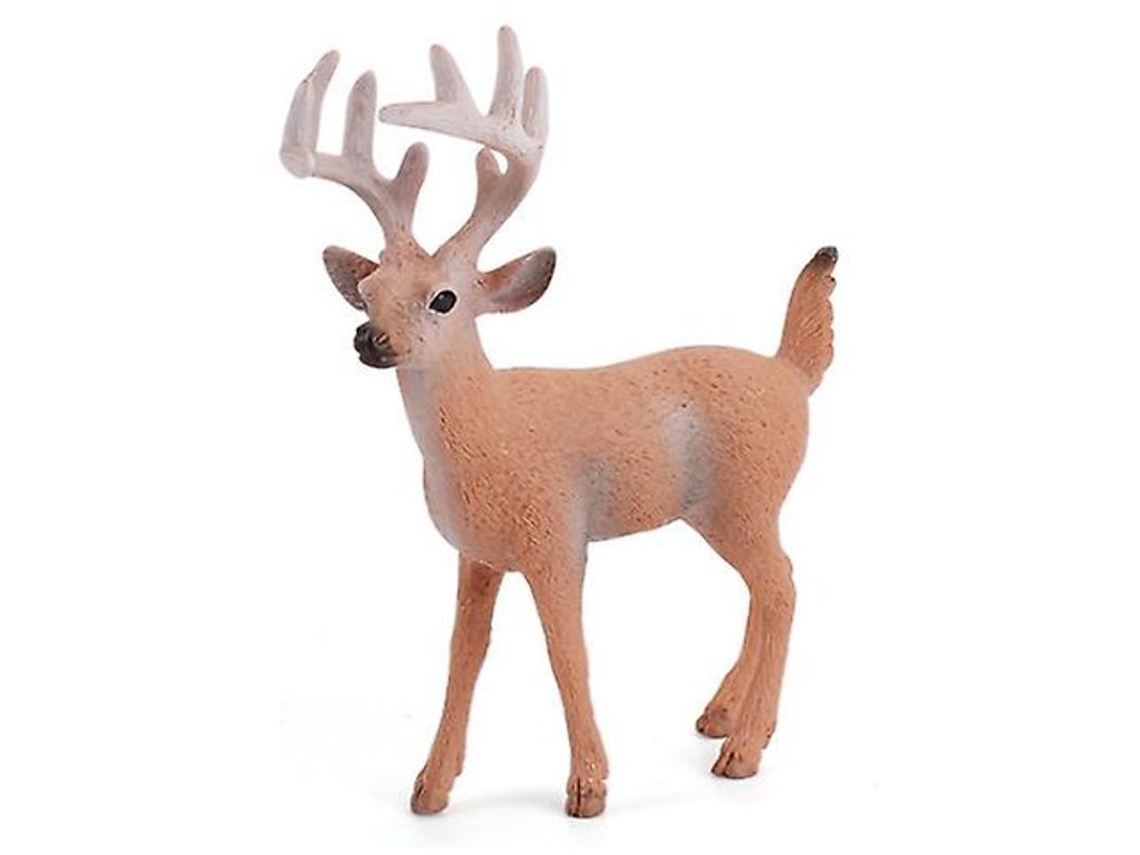 2026 conjunto de Figuras de Animales Del Bosque En Miniatura: Ciervo, Ardilla, Zorro Regalo de Cumpleaños, Juguete Educativo