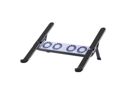 Suporte Cooler Gaming Ajustável Para 10 A 17 Polegadas Computador Refrigeração Com 4 Ventoinhas