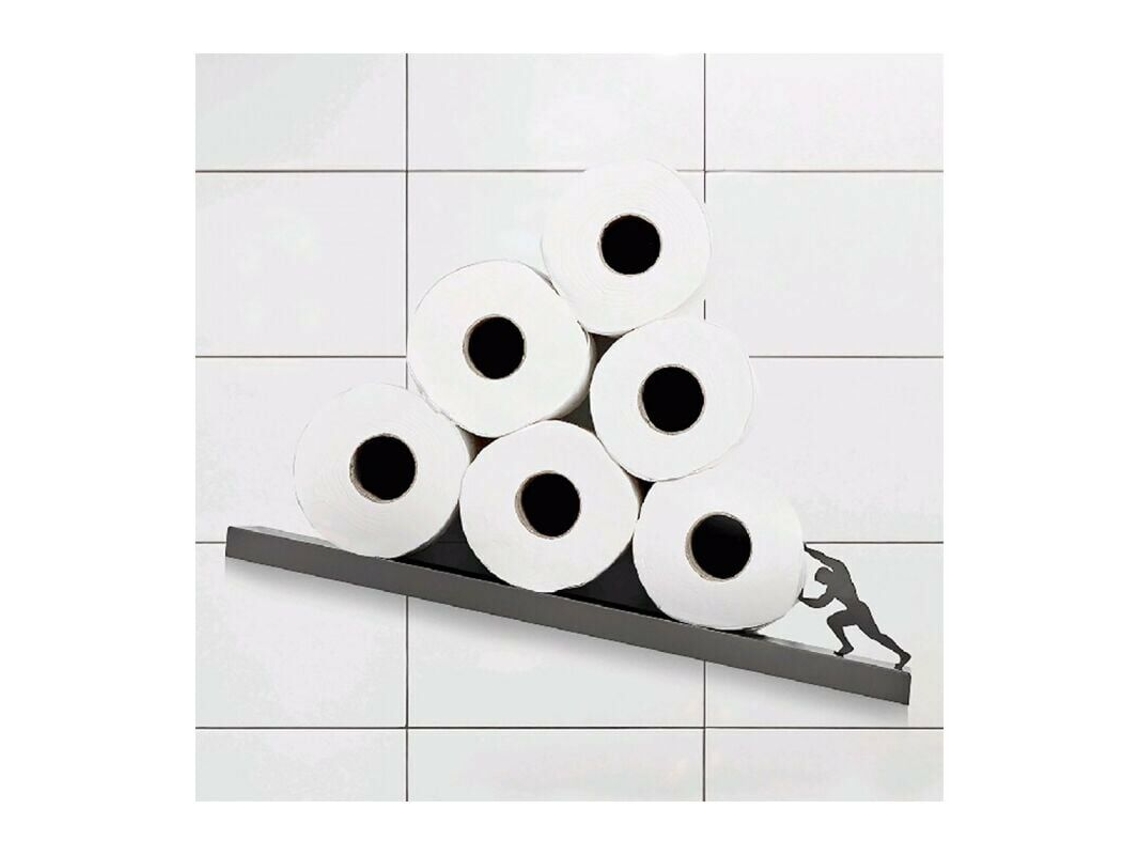Suporte Para Papel Higiênico De Aço Inoxidável, Armazenamento Criativo Para Papel Higiênico, Acessórios Para Banheiro Hercules, 44 Aquaforge