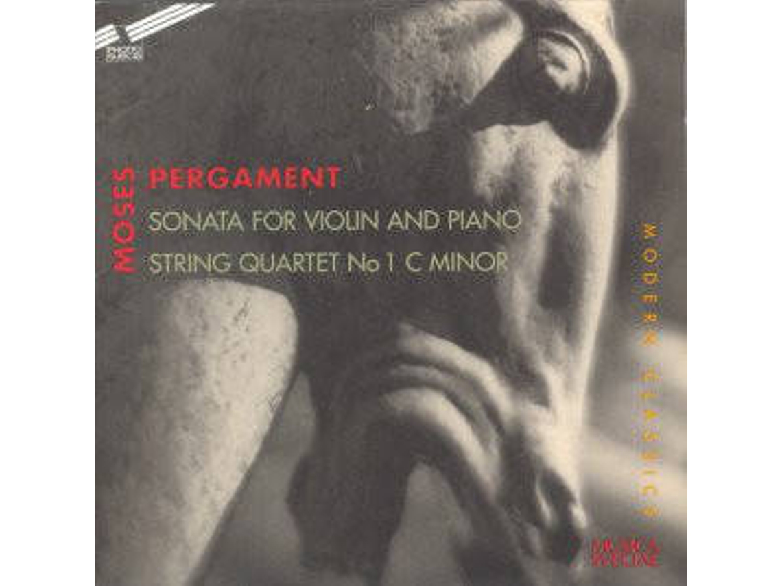 CD Moses Pergament - String Quartet No 1 / String Quartet No 4 (1CDs)