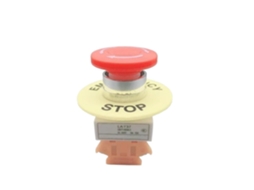 Botão De Parada Emergência Com Tampa Vermelha Em Formato Cogumelo, 1na, 1nf, Dpst, Ac 660v, 10a, Interruptor Para