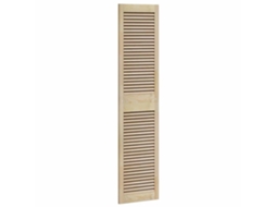 Conjunto 1 Porta De Armário Vidaxl Castanho Madeira De Pinho Maciça (170 X 2,1 X 39,5 Cm)