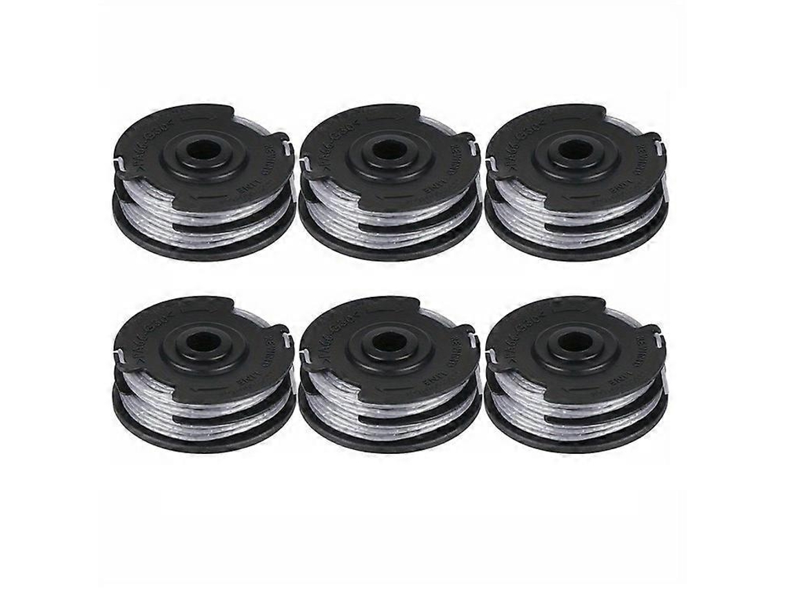 Conjunto De 6 Bobinas Para Aparador De Relva, Compatível Com Bosch Art F016800351, Peça De Reposição Para Corte E Manutenção De Relvado