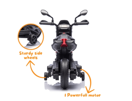 Moto Infantil Aprilia Dorsoduro 900 Mini 6V - Cinza