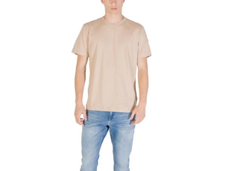 T-shirt De Homem Colmar Originals Beige Algodão Bege (m)