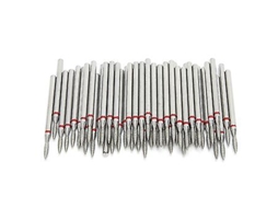 50 Peças De Brocas Para Polimento De Esmaltes Profissionais, Acessórios Para Manicure, Pontas De Lixar, F 1,8 Mm/0,1 Pol. Brilvibera