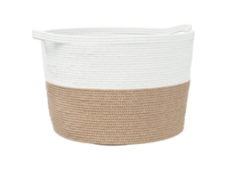 Laundry Basket, Laundry Baskets Vidaxl Multicolor Algodão (60 X 36 Cm)
