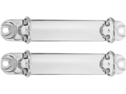Yardwe Conjunto De 2-clips Metal Para Pasta Folhas Soltas Com 2-argolas, Resistente À Deformação, Design Seguro Em Ferro