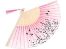 Evento Pliant Chinois Em Bambou Et Tissu Com Design Ajouré Elegante Para Res Frais Lors De Soirées Dansantes
