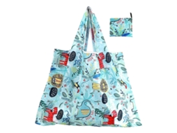 Sacolas de Compras Reutilizáveis, Dobráveis ​​e Laváveis, com Bolsa Interna. GOKOCO
