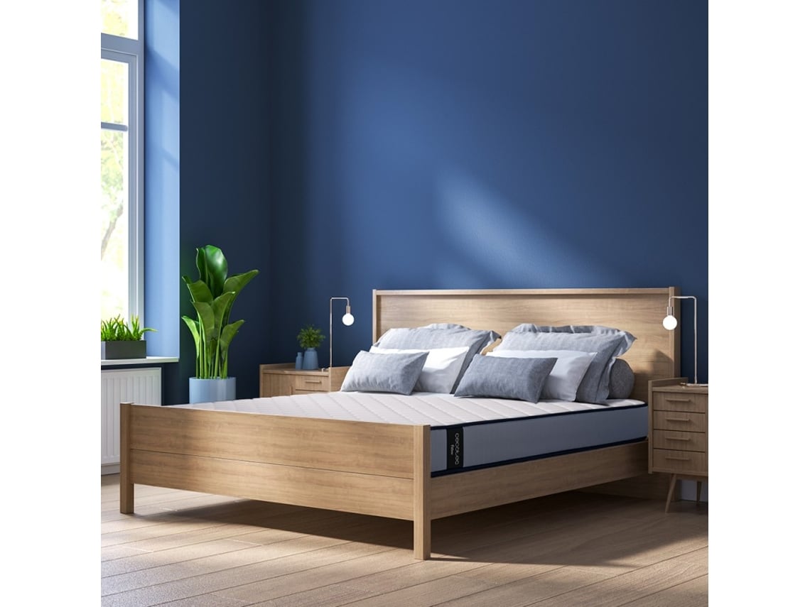 Colch�o Viscoel�stico Flow ViscoCare 1900 160x200cm Altura 21cm N�cleo FoamTech Alta Firmeza ViscoCare Viscoel�stica PureCare Dupla Face CECOTEC