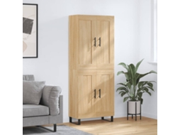 Vidaxl Armário Alto 69,5x34x180 Cm Derivados De Madeira Cor Sonoma