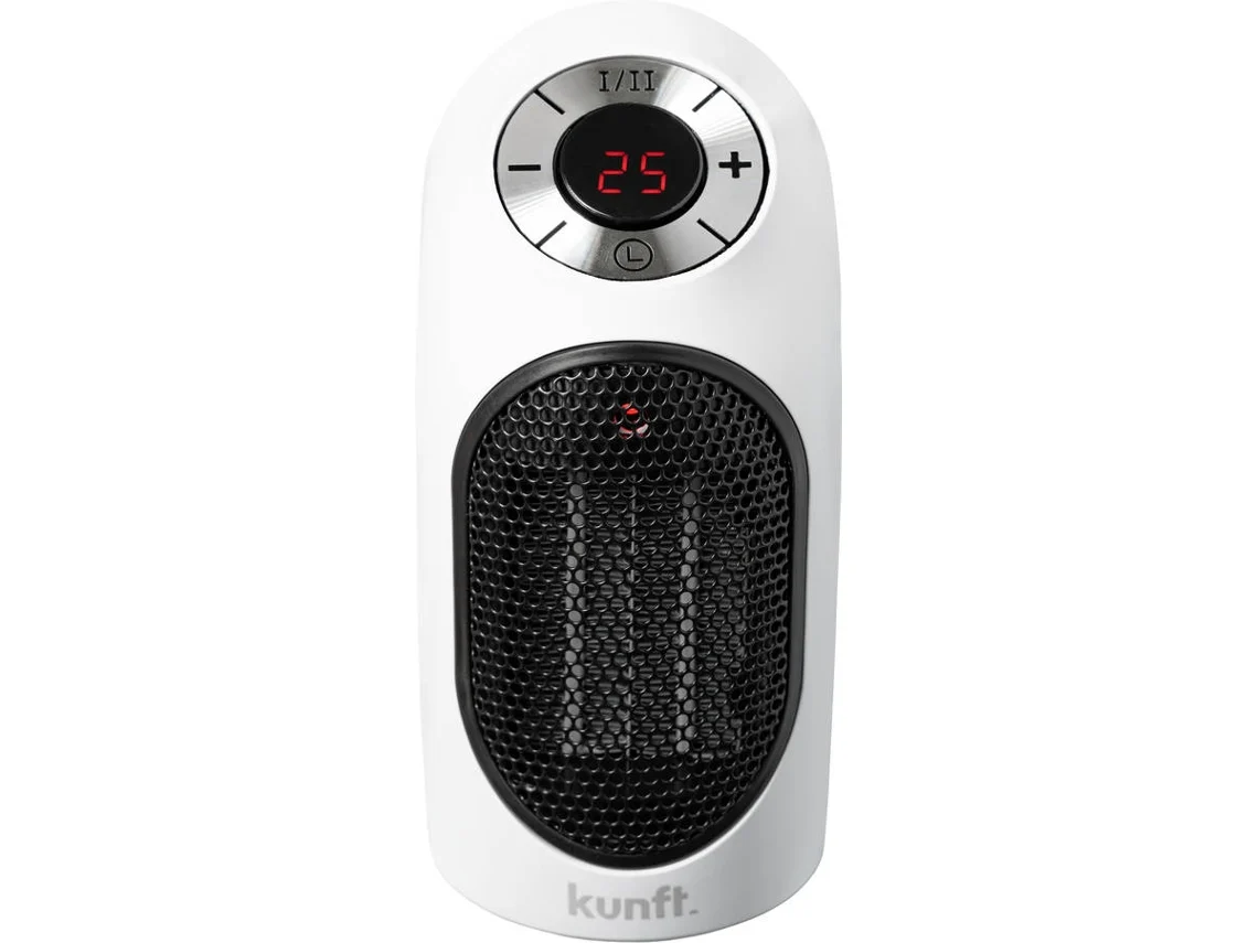 Aquecedor Elétrico de Tomada KUNFT BSH9949WH (Outlet Grade B - 400 W - Branco)