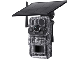 Caméra Faune Sauvage Solaire 4g Vidéo 4k SFUSHOS