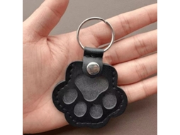 Chaveiro Memorial Com Foto Para Salvar Pelos de Gatos e Gatos, Preto