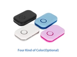 Localizador Inteligente Rectangular Mini De Chave Anti Perda S5 Rosa (caixa De Cor)