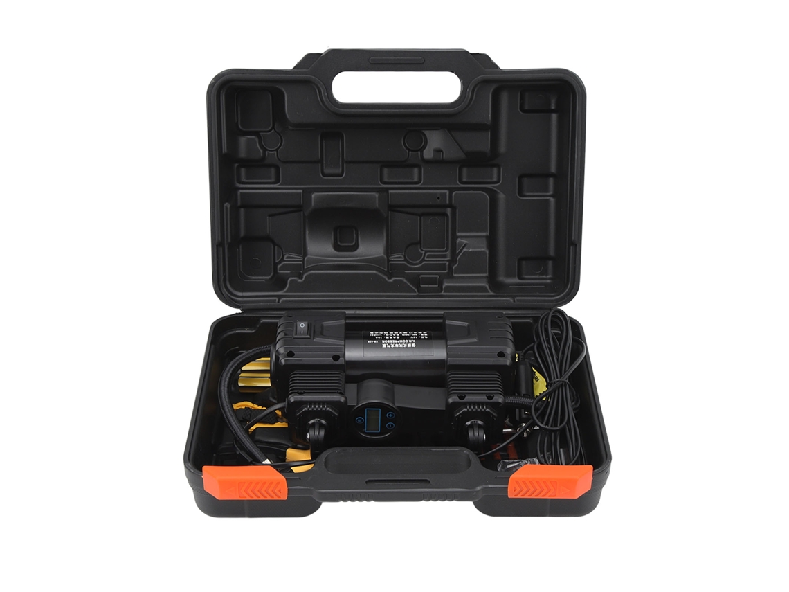 Compressor De Ar Duplo Cilindro 12v 150psi