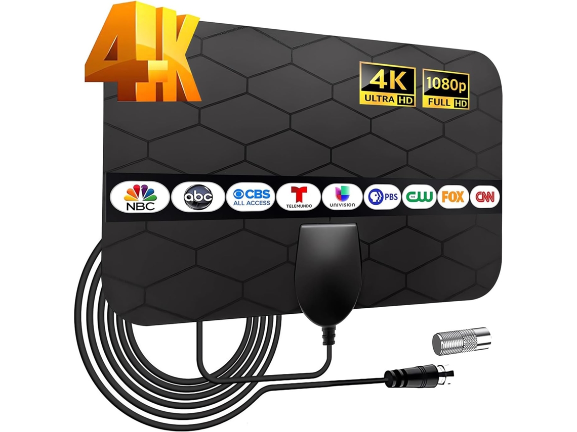 Antena De Tv Digital Hd, Antena De Tv Interna Para Canais Locais, Compatível Com 360 4k 1080p, Tommy01