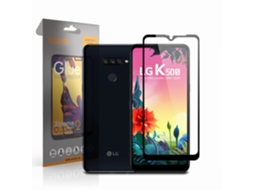 Película De Vidro 2d Full Glue - Lg K50s Preto