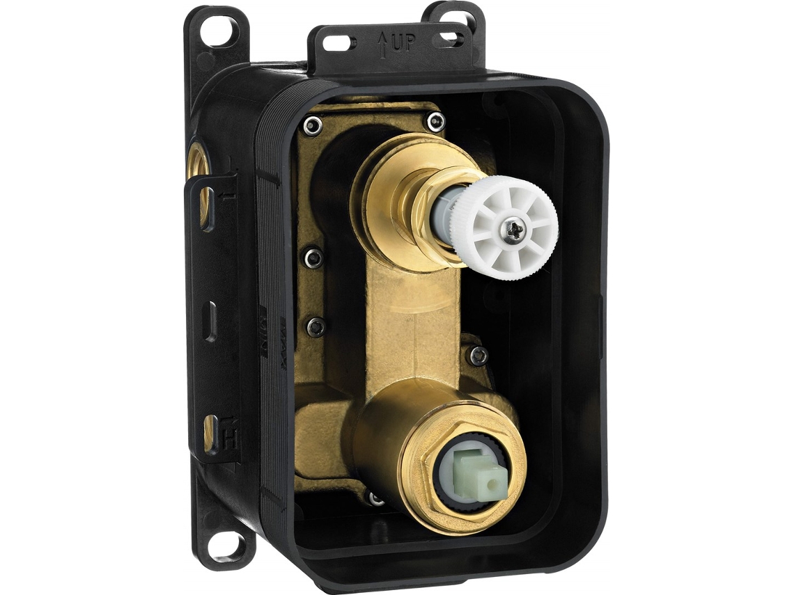 Flush Mounted Mixer Box With Spray Switch Deante