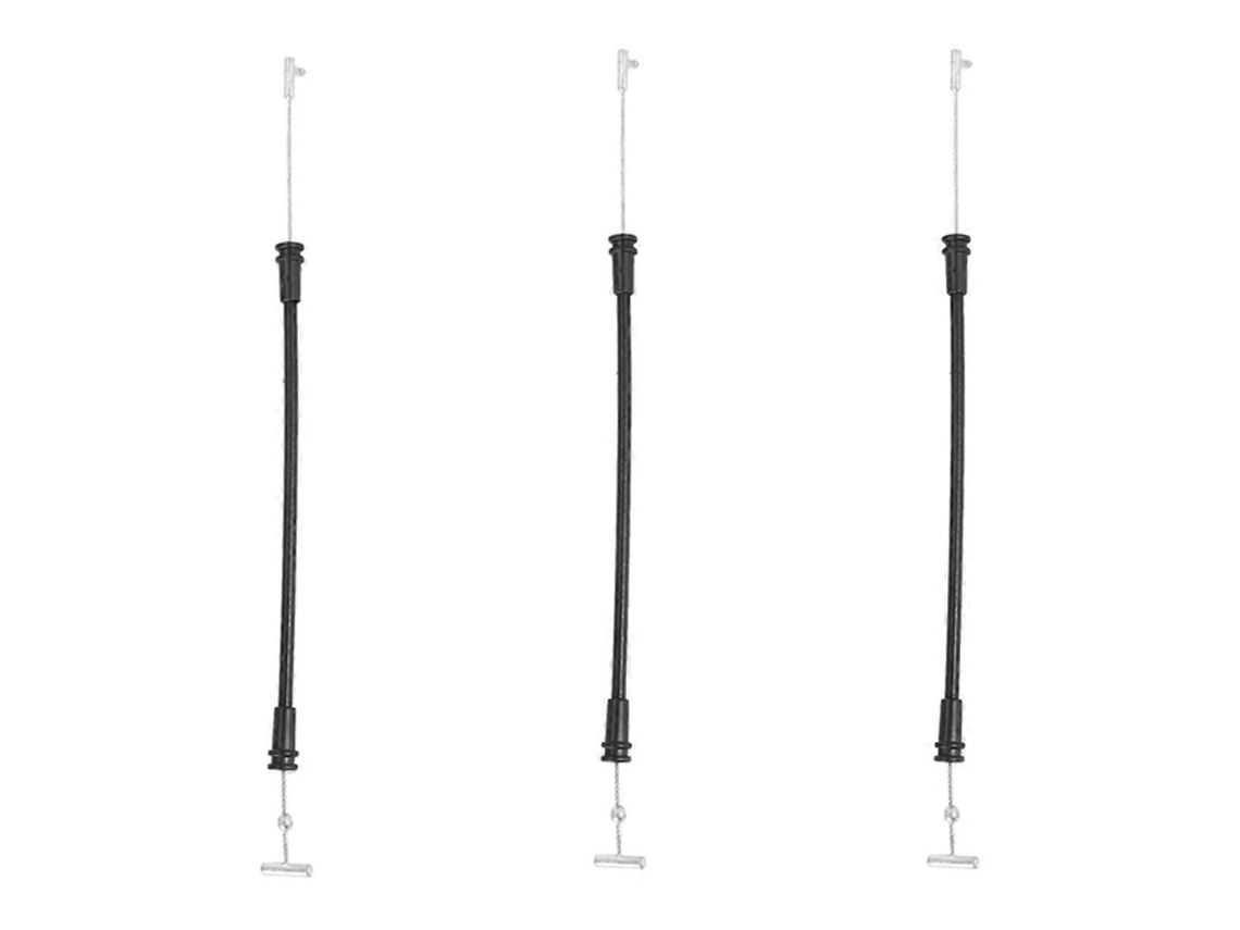 Kit Com 3 Maçanetas Externas Dianteiras Para Smart Fortwo 454