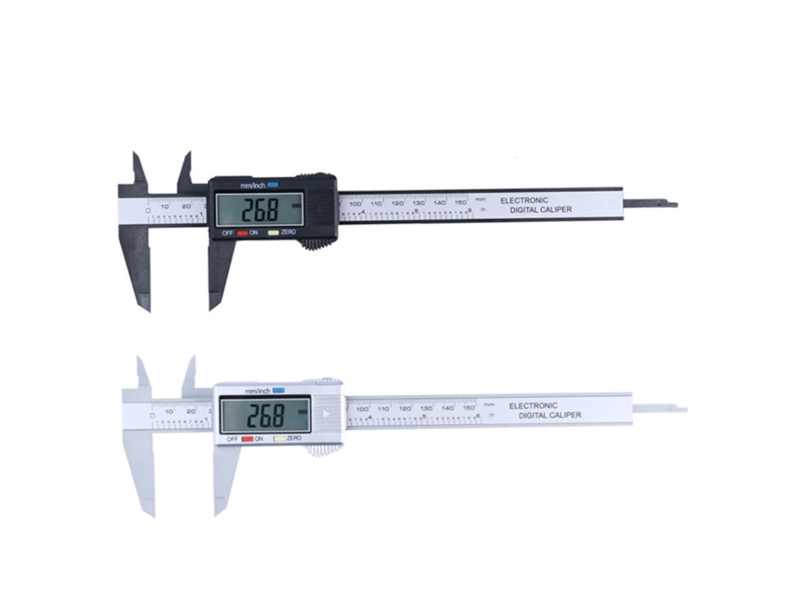 Paquímetro Digital Vernier De Precisão 0-150 Mm Com Visor Lcd Grande