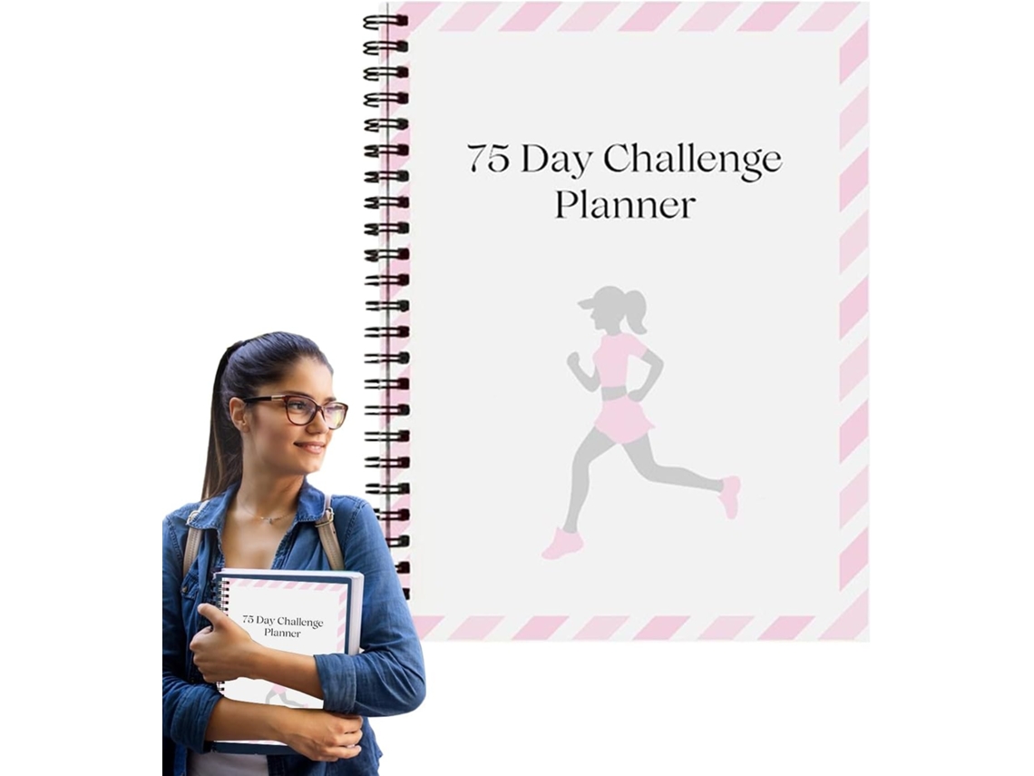 Carnet De Planification D'habititudes Sur 75 Jours
