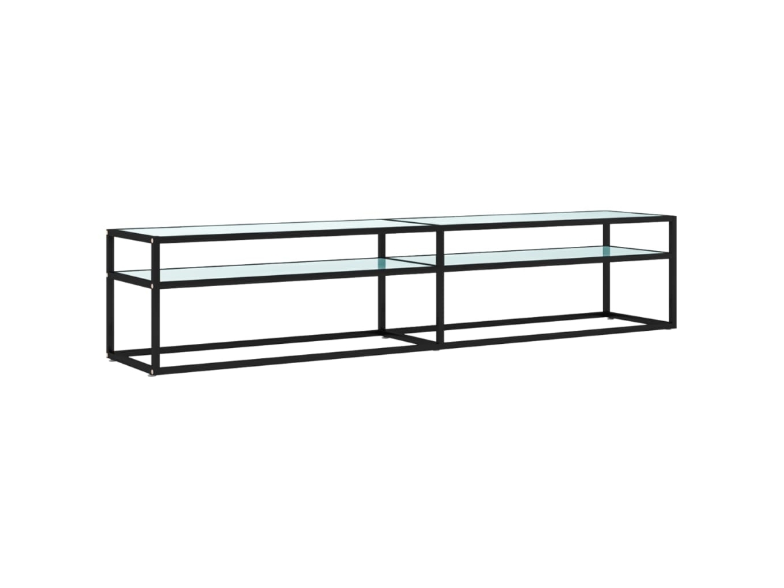 Tv Cabinet, Tv Cabinets Vidaxl Branco Vidro (n/a)