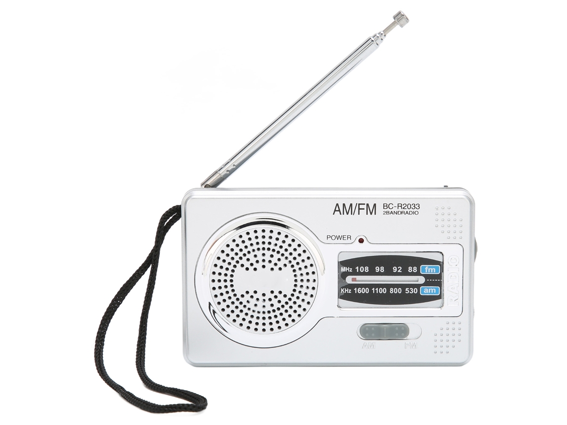 Rádio Portátil Am/fm de Bolso com Som Claro LAXISCREED