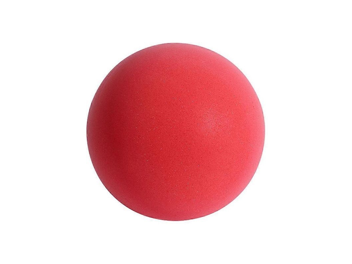 2026 bola de Basquete Silenciosa 21/24 Cm para Treino Indoor, Elástica Alta, Sem Revestimento, Vermelha, para Idades 12 Meses+