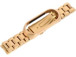 Pulseira Relógio Inoxidável Acessório Design Elegante Aço GOKOCO
