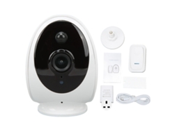 1080p Wifi Doorbell Camera Hd Infrared Night Vision Monitoring Wireless Video Doorbell Camera 100‑240v Uk Plug LAXISCREED