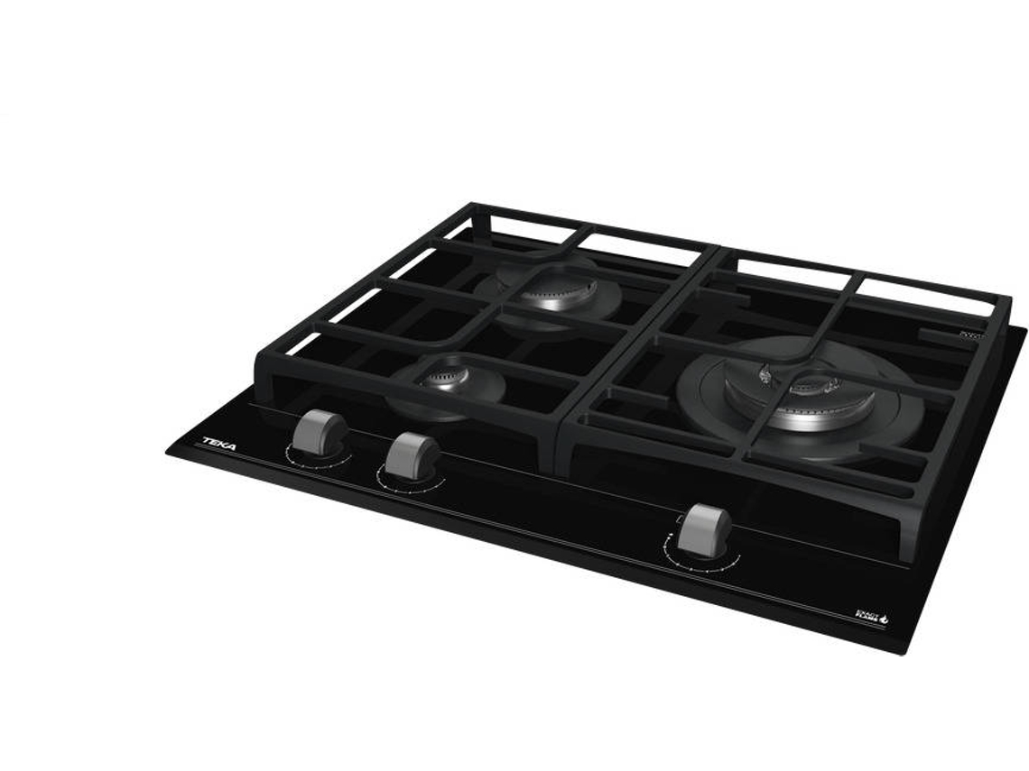 Placa de Gás TEKA GZC 63310 XBB (Gás Butano-Propano - 60 cm - Preto ...