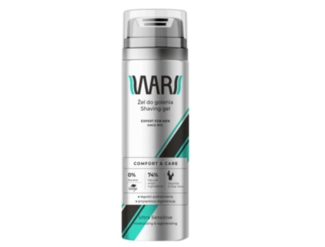 Gel de Barbear Expert Ultra Sensitive para Homens, 200ml Wars