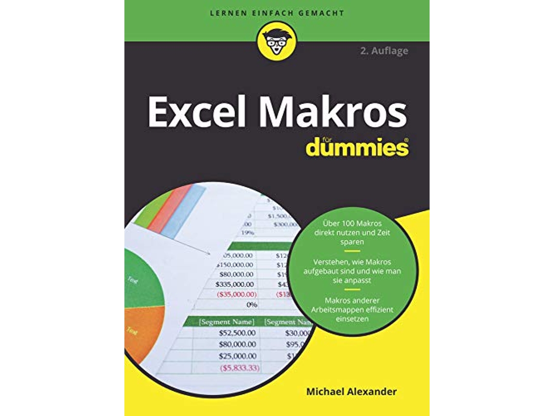 Livro Excel Makros für Dummies de Michael Alexander (Alemão)