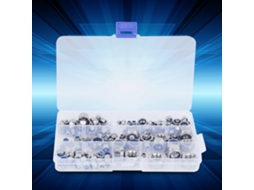 Kit De Parafusos E Porcas De Aço Inoxidável Com Segurança, 165 Peças, Acessórios De Hardware