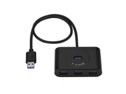 Hub De 4 Interfaces Usb 3.0 Super Speed Splitter Para Adaptador Usb De Notebook Pc