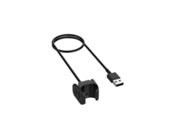 Carregador Usb para Fitbit Charge 4 Preto