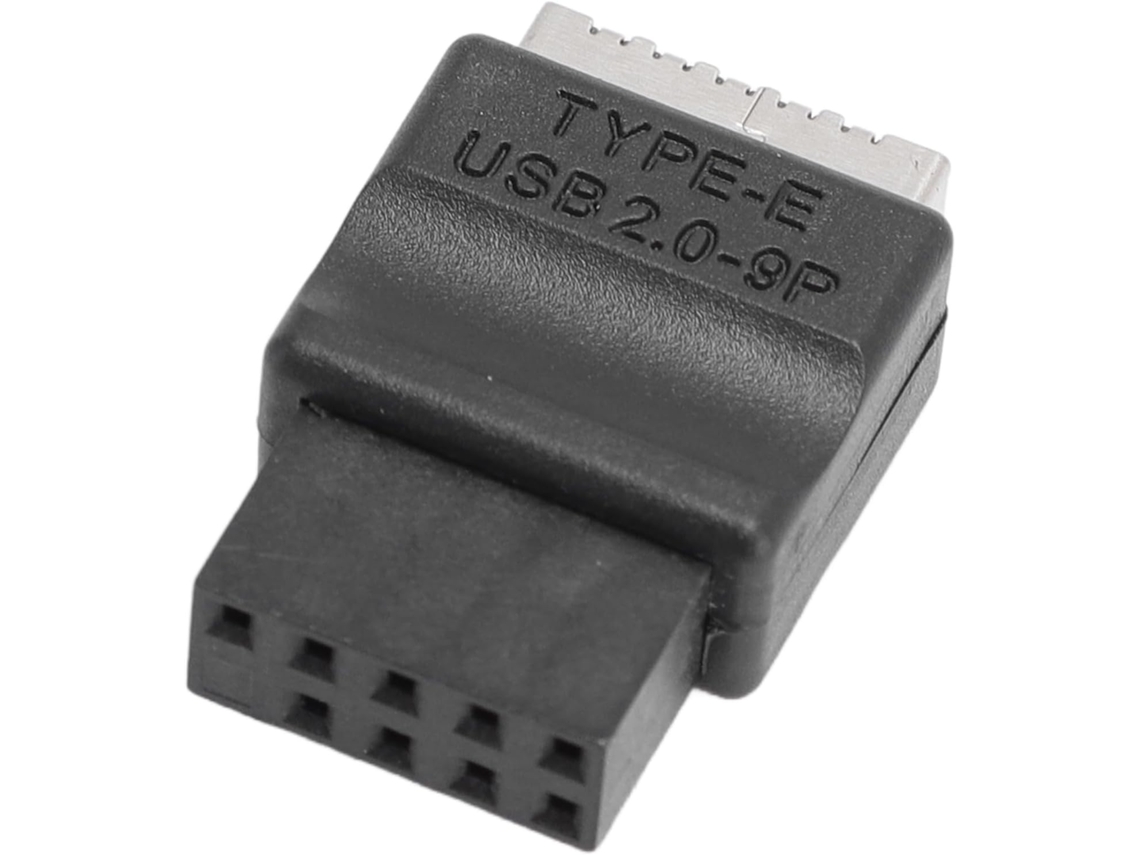 2 Conectores Usb 2.0 Tipo E De 9 Pinos Para Placa-mãe