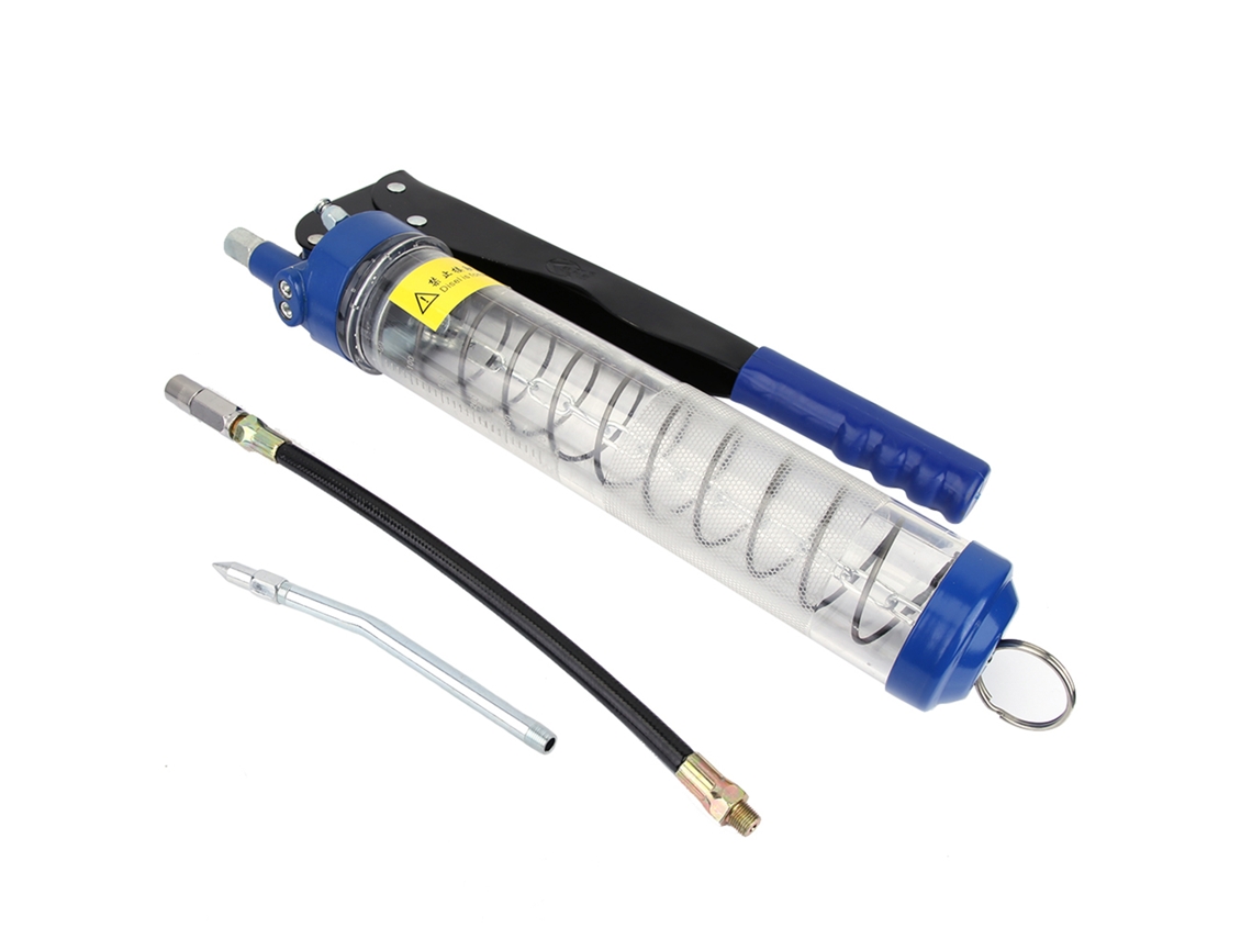 Ferramenta De Lubrificação Manual De Graxa Transparente De Alta Resistência (400cc)