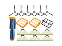Peças De Reposição Compatíveis Com Os Aspiradores Robô 2 Em 1 Shark Rv2402wd, Rv2400ws, Rv2402wd, Rv2402 E Rv2400wxus Matrix.