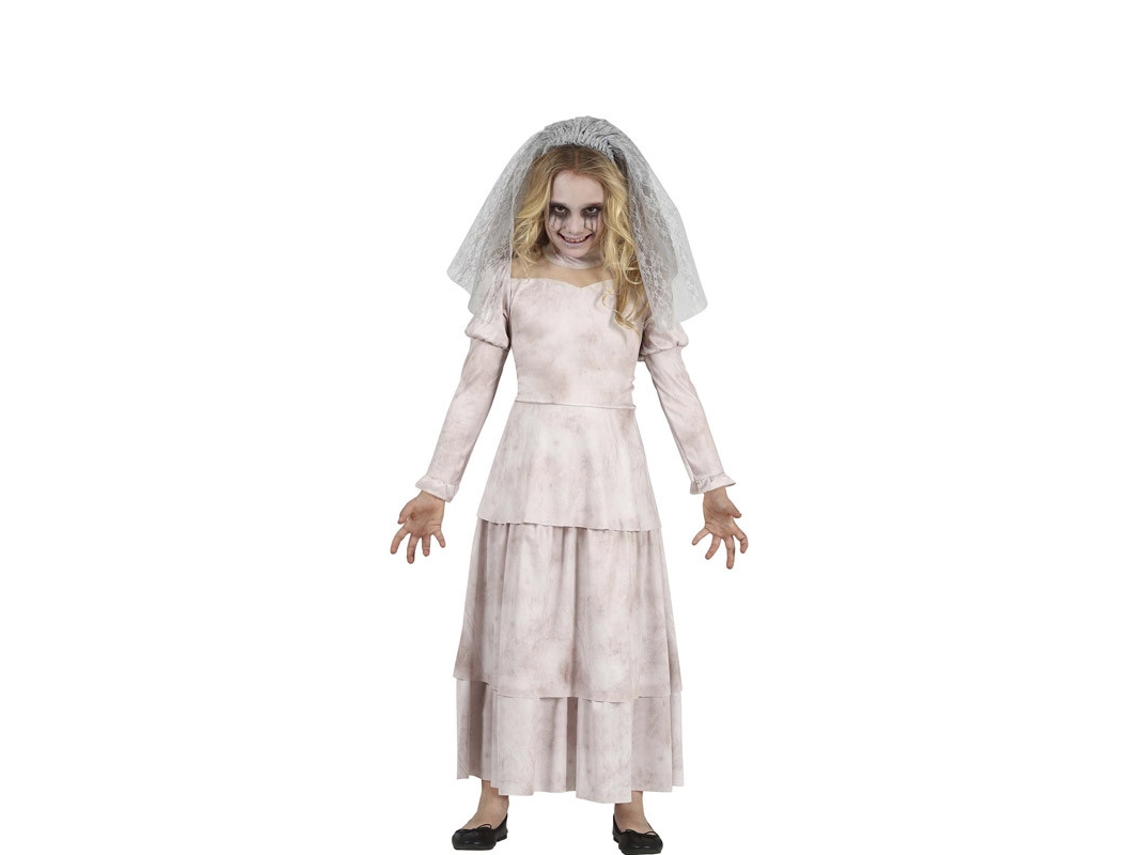 Fato de Menina GUIRCA Noiva Fantasma Triste  (5-6 anos)