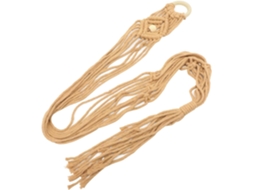 Suporte De Parede Em Macramê Para Guitarra E Ukulele, Corda De Algodão