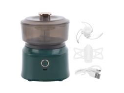 Picador Elétrico De Carne, Verde, Carregamento Usb, Alho Esmagador, De Vegetais, Acessório De Cozinha